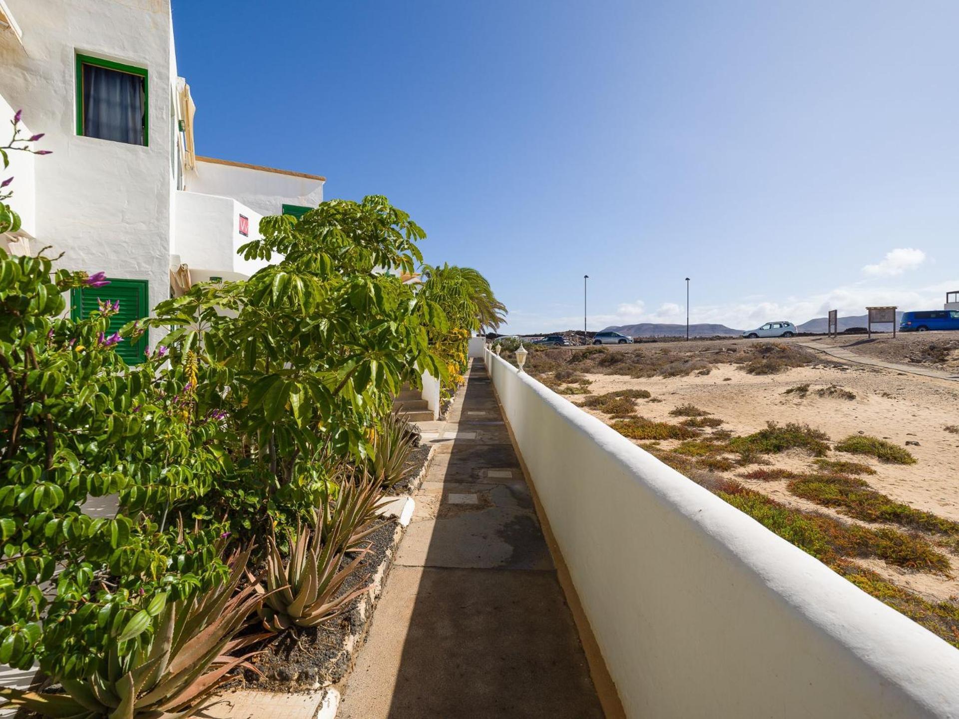 Apartamento Nire Lula en la misma playa Cotillo Exterior foto
