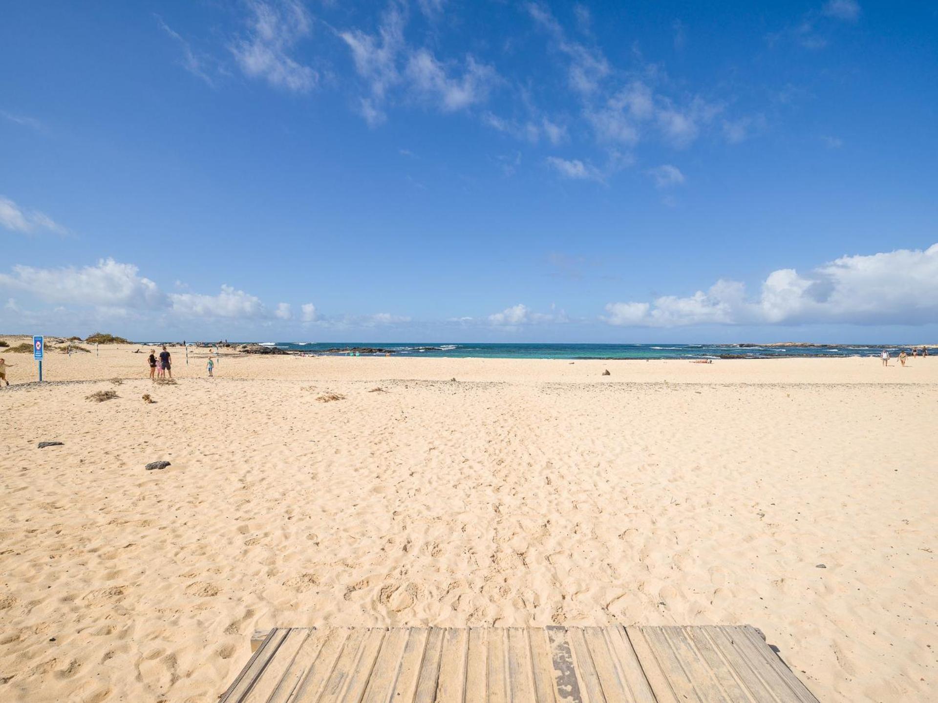 Apartamento Nire Lula en la misma playa Cotillo Exterior foto